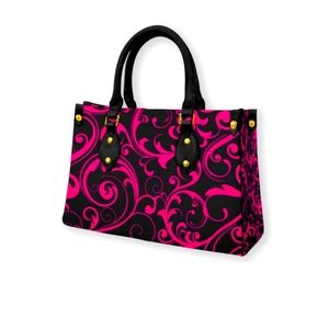 kokorepublic Women's Tote Bag With Black Handle